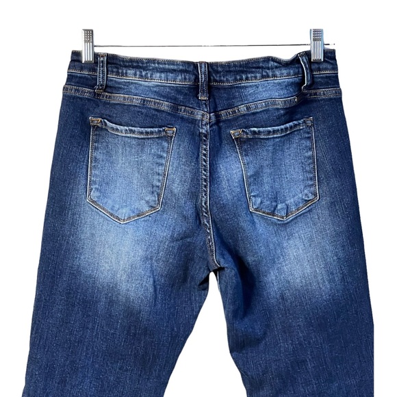 KanCan Austin Mid Rise Super Skinny Jeans Distressed Destroyed KC5055D Sz: 15/31 - Picture 7 of 16